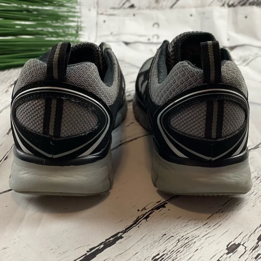 Skechers Sport Flex Sole Black and Gray Size 10